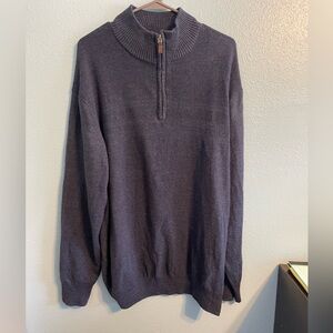 Dockers Blue Men’s XL Quarter Zip Sweater